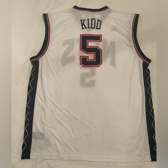 New Jersey Nets Jason Kidd #5 Basketball Jersey - Picture 5 of 6